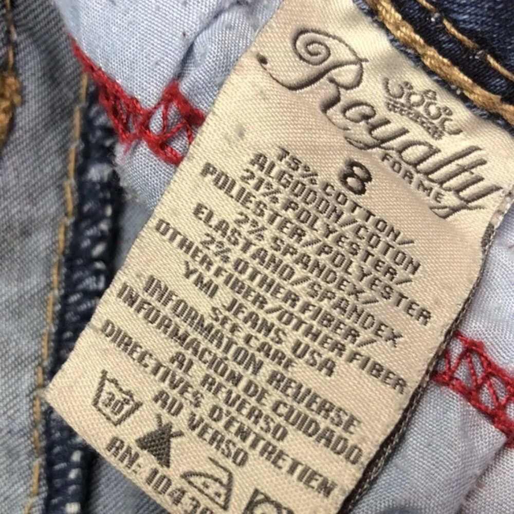 ROYALTY FOR ME MID-RISE SKINNY JEANS 8/29x28 ⭐️